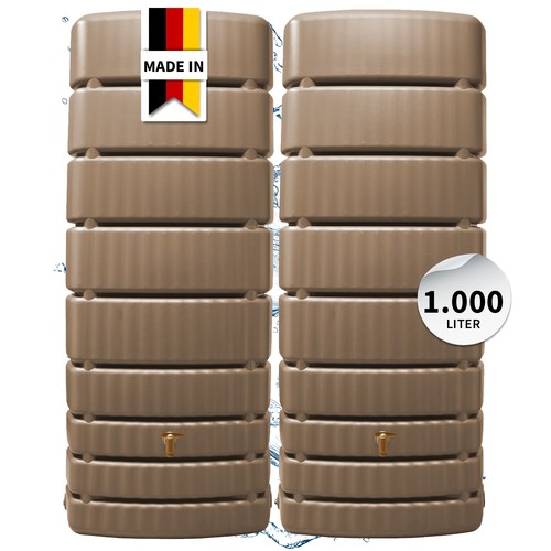4rain slim wandtank - wandtank-set, 1000