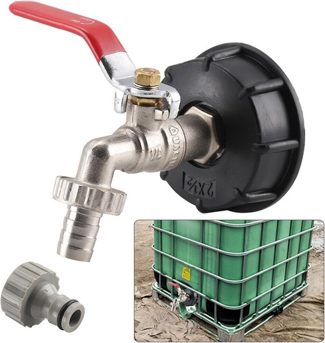 Messing ibc ablauftankadapter - messing,