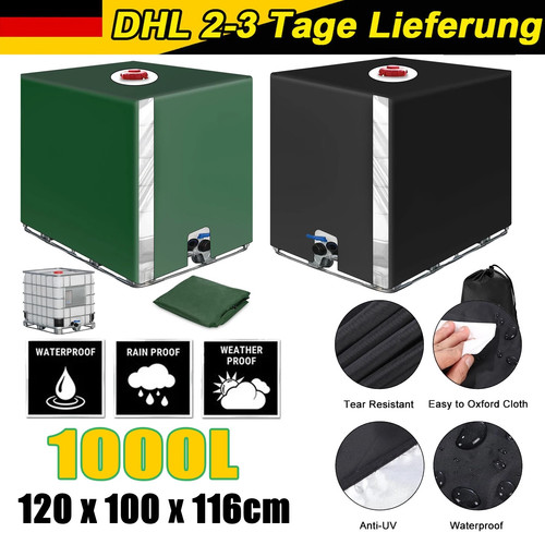 1000l ibc container abdeckung - 1000l,